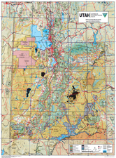 Utah District and Field Office Boundaries map graphic